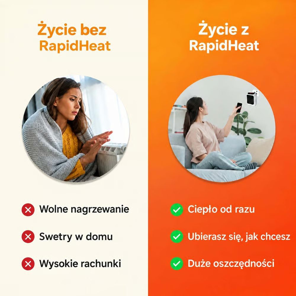 Życie bez RapidHeat i z RapidHeat